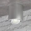 LED Aufbauleuchte 6.2W Dimmbar Milano Rund Alu-Gebürstet GU10 230V