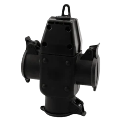 Schutzkontakt-Kupplung 3-fach Schwarz IP44 / 250V -Lampen Förderung Schutzkontakt Verteiler McPower 3 fach IP44 f r 3