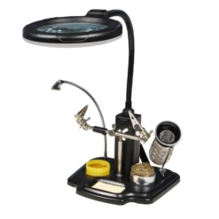 Dritte Hand Mit LED-Lupe McPower Lötkolben Halter 3-fache Vergrößerung