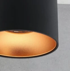 LED Aufbaustrahler Riti 8W Rund Warmweiß Schwarz + Kupfer 230V 7 LED Aufbaustrahler Riti 8W Rund Warmweiß Schwarz + Kupfer 230V -Lampen Förderung b g nah