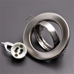 LED Einbaustrahler Decoro 6.2W Dimmbar Rund Matt-Chrom GU10 230V -Lampen Förderung mc3 685ded19 3a87 4802 be85 92d85104dc2f