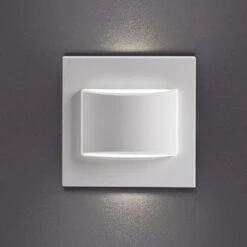 LED Treppeneinbauleuchte Skjærlys Weiß Eckig Warmweiß / Neutralweiß, 1,5W / IP20 / 12V DC