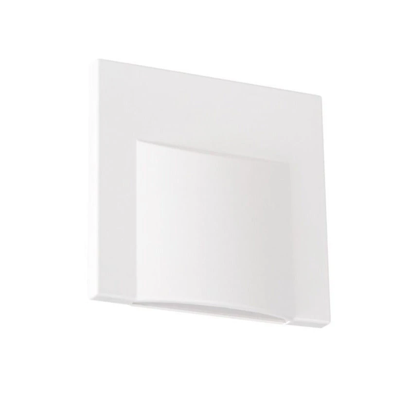 LED Treppeneinbauleuchte ERINUS Weiß Eckig Warmweiß / Neutralweiß, 0,8W / IP20 / 12V DC 2 LED Treppeneinbauleuchte ERINUS Weiß Eckig Warmweiß / Neutralweiß, 0,8W / IP20 / 12V DC – Bild 2